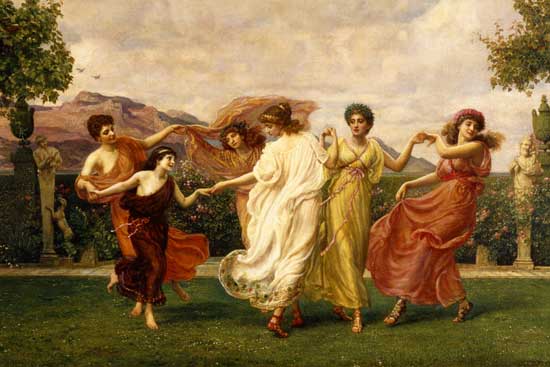 Horae Serenae (detail), Sir Edward John Poynter