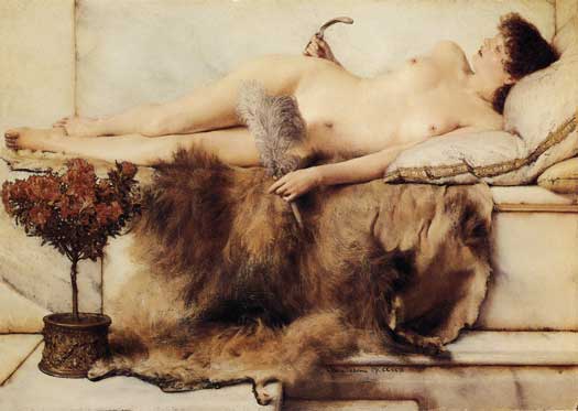 In the Tepidarium, Sir Lawrence Alma-Tadema