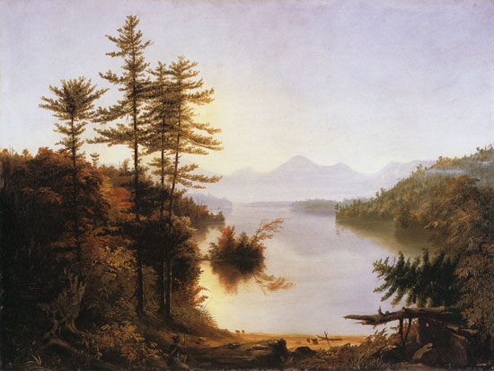 Lake Winnipiseogee, Thomas Cole