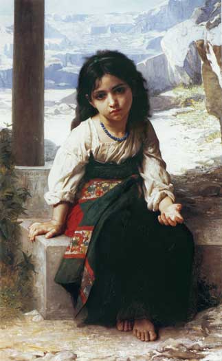 Little Beggar Girl, William-Adolphe Bouguereau