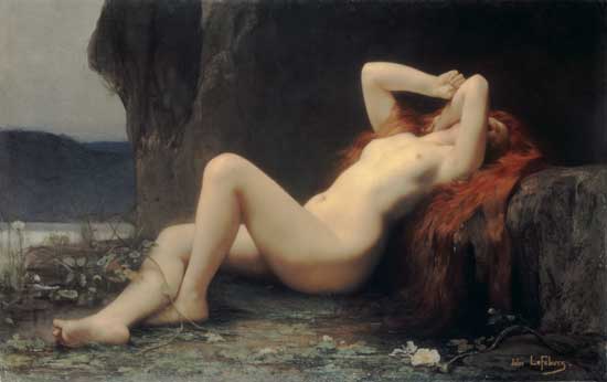 Mary Magdalene in the Grotto, Jules-Joseph Lefebvre