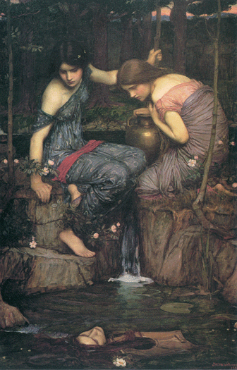 Nymphs Finding the Head of Orpheus, John William Waterhouse