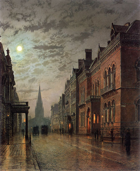 Park Row, Leeds, John Atkinson Grimshaw