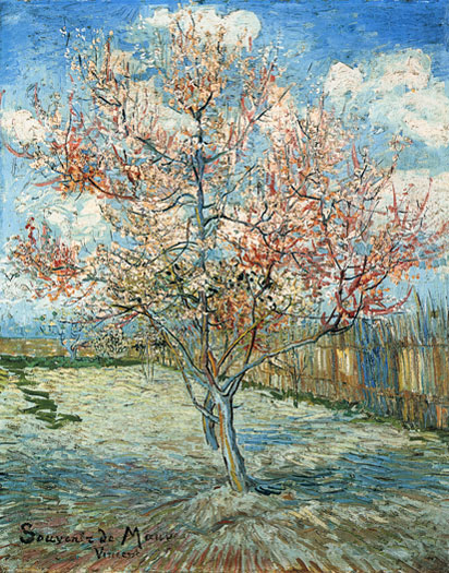 Peach Tree in Bloom, Vincent van Gogh