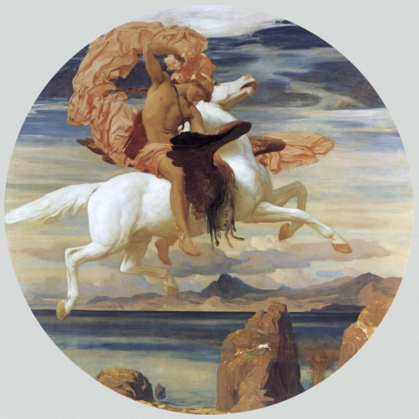 Perseus and Pegasus, Leighton