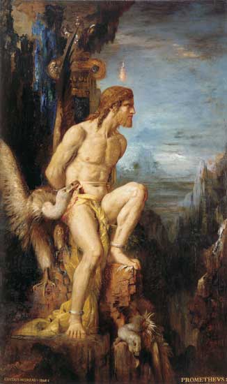 Prometheus, Gustave Moreau