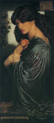 Proserpine, Dante Gabriel Rossetti