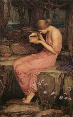 Psyche Opening the Box, John William Waterhouse