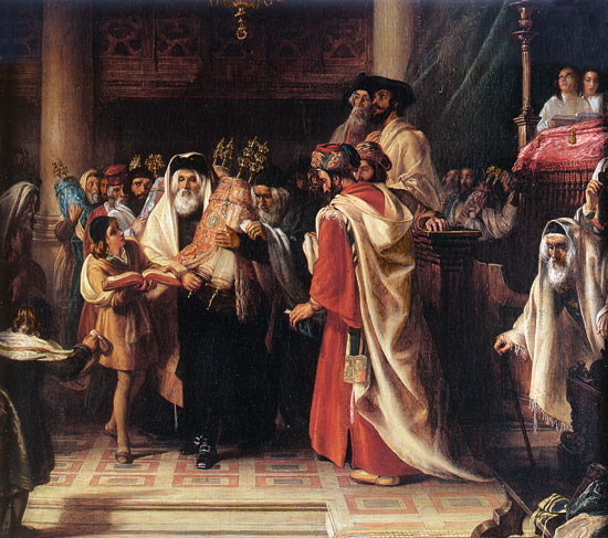 Simbat Torah, The Procession of the Law, Solomon Alexander Hart