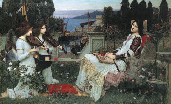 St. Cecilia, John William Waterhouse