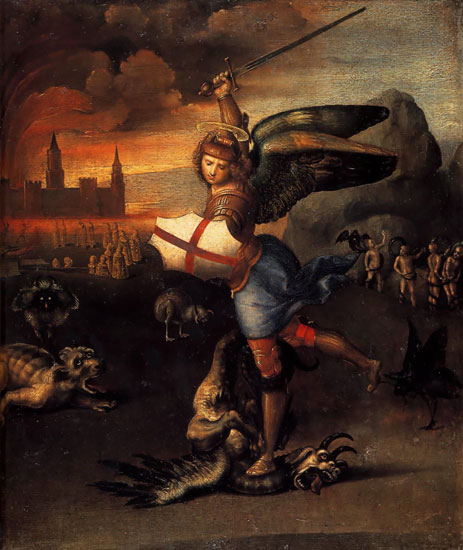 St. Michael and the Dragon, Raphael