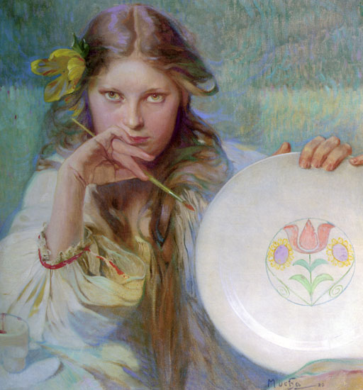 The Artist, Alphonse Mucha