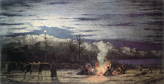 The Artists Halt in the Desert, Richard Dadd