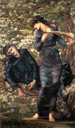 The Beguiling of Merlin, Sir Edward Burne-Jones