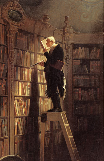 The Book Worm, Karl Spitzweg