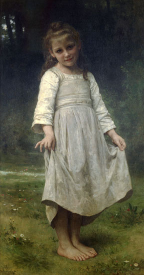 The Curtsey, William-Adolphe Bouguereau