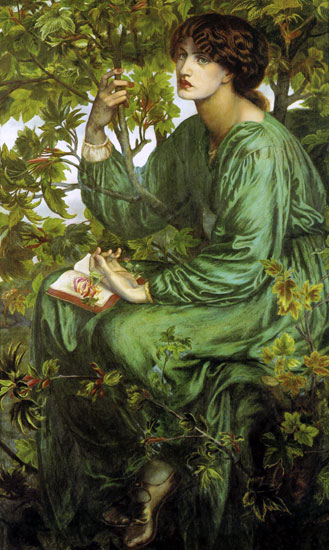 The Day Dream, Dante Gabriel Rossetti