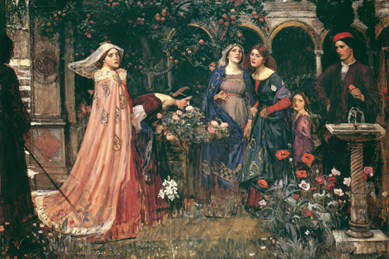 The Enchanted Garden, John William Waterhouse