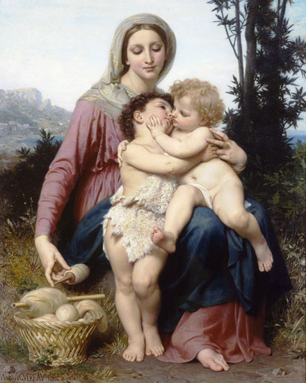 The Holy Family, William-Adolphe Bouguereau