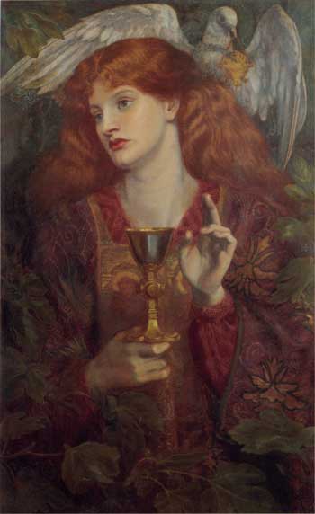 The Holy Grail, Dante Gabriel Rossetti