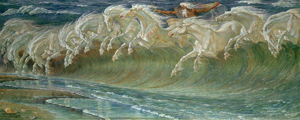 The Horses of Neptune, Walter Crane