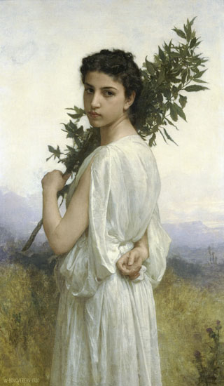 The Laurel Branch, William-Adolphe Bouguereau