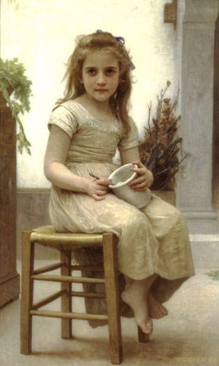 The Little Gourmet, William-Adolphe Bouguereau