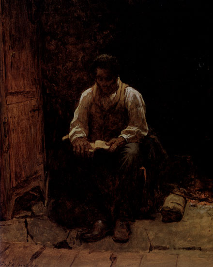 The Lord is My Shepherd, Eastman Johnson