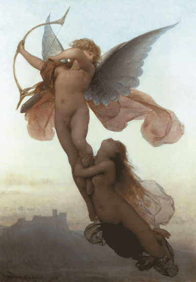 The Love of Psyche, Eugene Medard