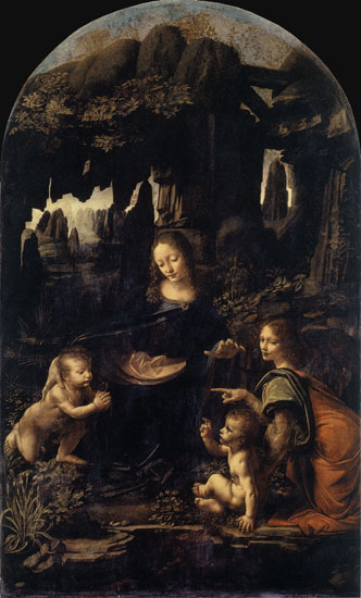 The Madonna of the Rocks (1st), Leonardo da Vinci