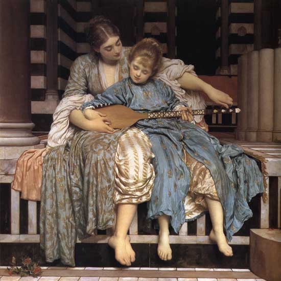 The Music Lesson, Fredric, Lord Leighton