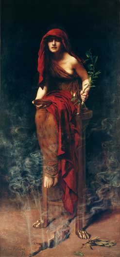 The Priestess of Delphi, Hon. John Collier