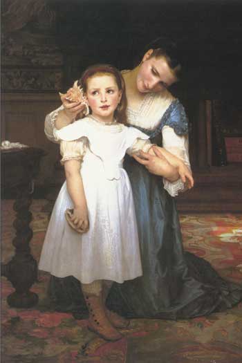 The Shell, William-Adolphe Bouguereau