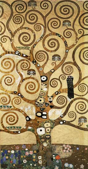 The Tree of Life, Center, Gustav Klimt