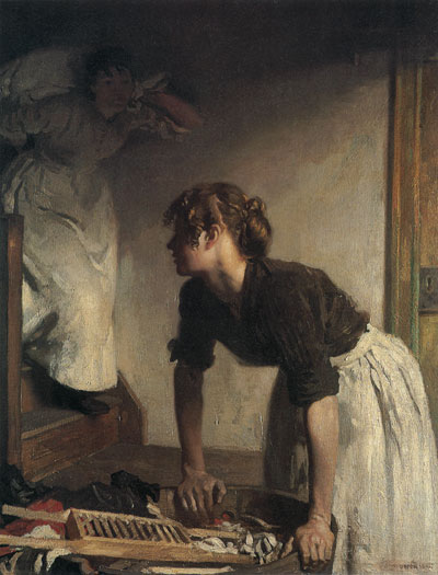 The Wash House, William Orpen