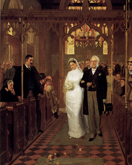 Till Death do Us Part, Edmund Blair Leighton