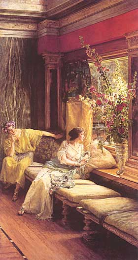 Vain Courtship, Sir Lawrence Alma-Tadema