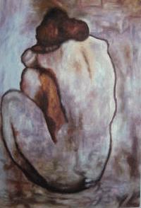 Blue Nude 1902 Oil Painting Reproduction