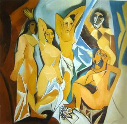 Les_Demoiselles d Avignon 1907