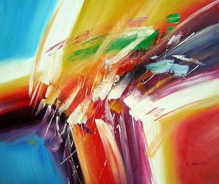 abstract oil paintings