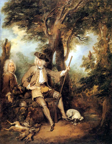 A hunter and its servant