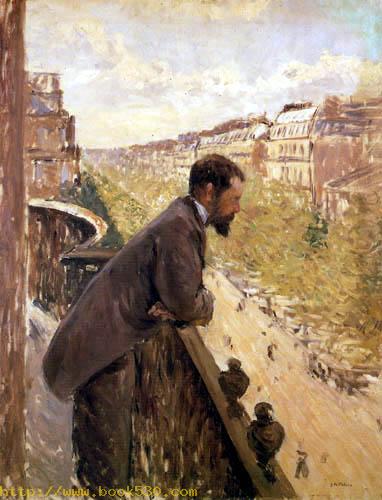 Man in the balcony