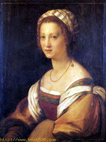 Portrait of a young woman