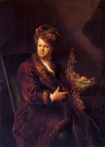Portrait of Johann Melchior Dinglinger