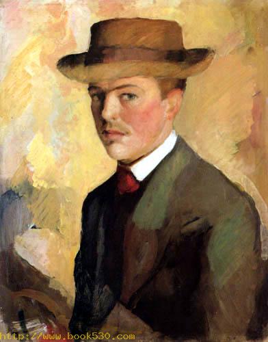 Selfportrait with hat