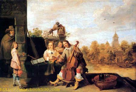 The Painter with his family