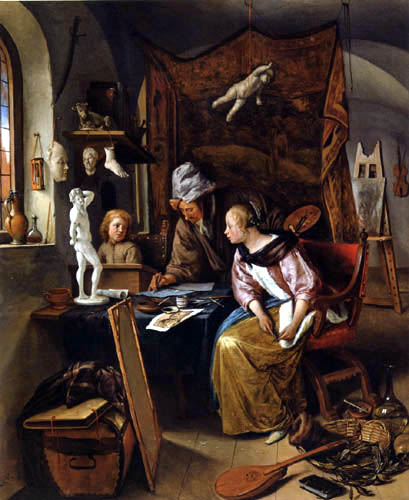 The studio of the painter