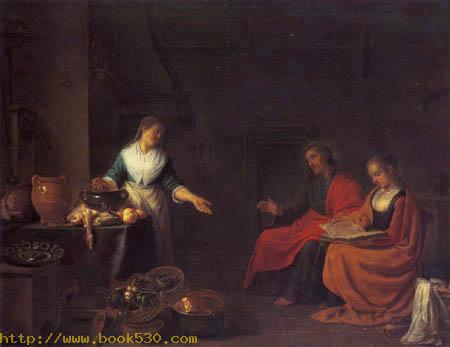 Christ with Mary and Martha