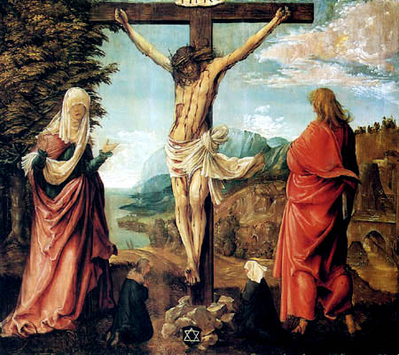 Crucified Christ with Maria and John