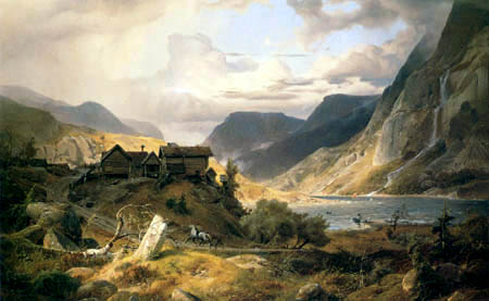 Norwegische Gebirgslandschaft